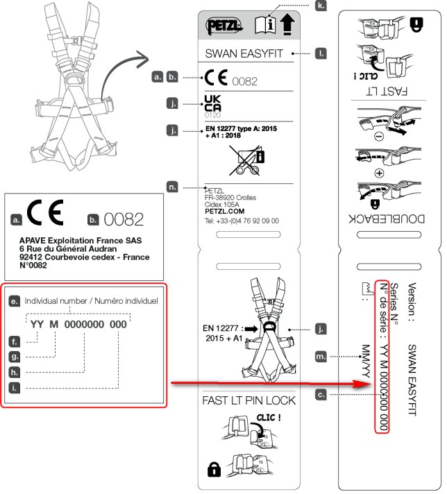Il numero di serie si trova 