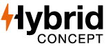 Logo Hybrid concept